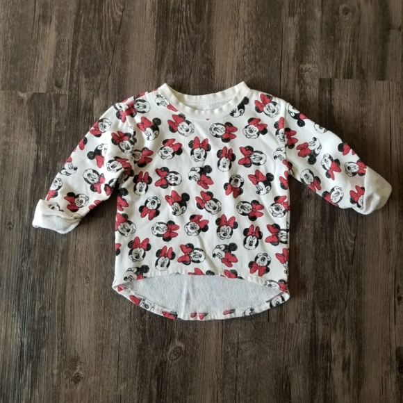 Old Navy Collectabilites Disney Minnie Mouse Sweater Shirt - Picture 1 of 4